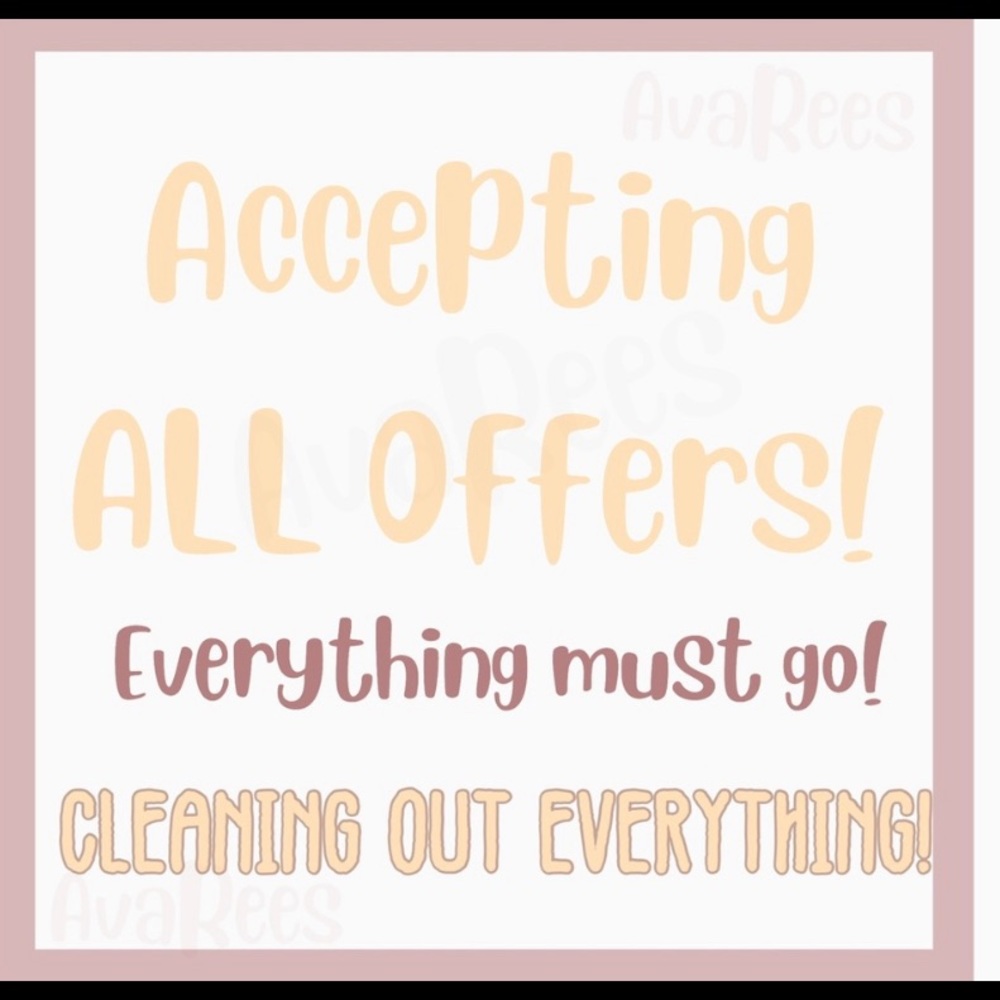 Everything must go !!!!!